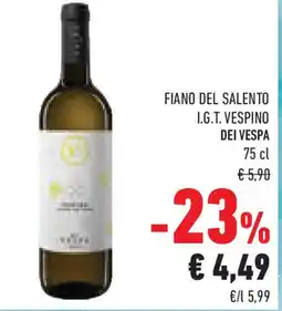 Conad Superstore Fiano del salento i.g.t. vespino dei vespa offerta