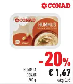 Conad Superstore Hummus CONAD offerta