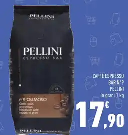 Conad Superstore Caffè espresso bar nº9 PELLINI offerta