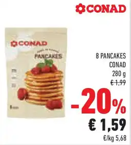 Conad Superstore 8 pancakes CONAD offerta