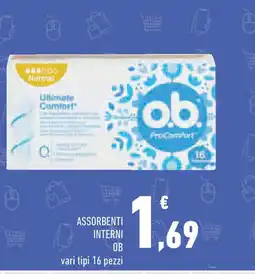 Conad Superstore Assorbenti interni OB offerta