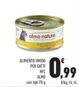 Conad Superstore Alimento umido per gatti hfc ALMO offerta