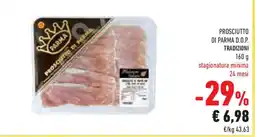 Conad Superstore Prosciutto di parma d.o.p. tradizioni offerta