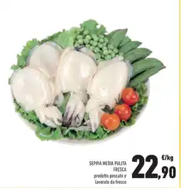 Conad Superstore Seppia media pulita fresca offerta