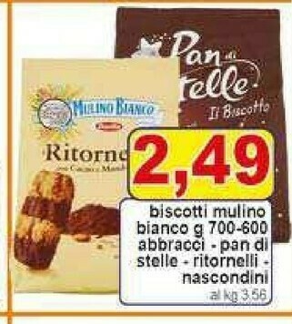 Pewex Biscotti mulino bianco offerta