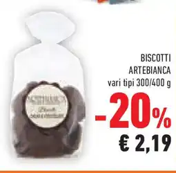 Conad Superstore Biscotti artebianca offerta