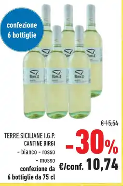 Conad Superstore Terre siciliane i.g.p. cantine birgi offerta