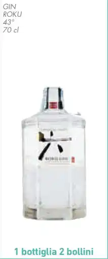 Conad Superstore Gin roku 43° offerta