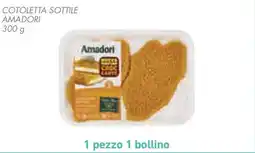 Conad Superstore Cotoletta sottile AMADORI offerta