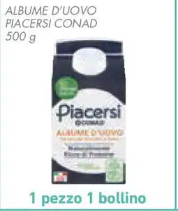 Conad Superstore Albume d'uovo PIACERSI CONAD offerta