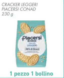 Conad Superstore Cracker leggeri piacersi conad offerta
