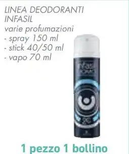 Conad Superstore Linea deodoranti INFASIL offerta