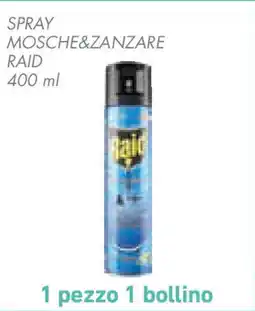 Conad Superstore Spray mosche&zanzare RAID offerta