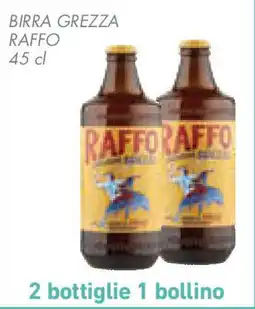 Conad Superstore Birra grezza RAFFO offerta