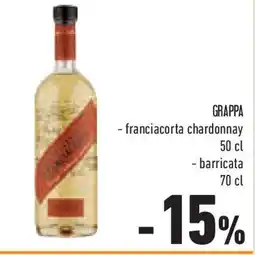 Conad Superstore GRAPPA -franciacorta chardonnay - barricata offerta