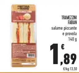 Conad Superstore TRAMEZZINI FABIAN salame piccante e provola offerta