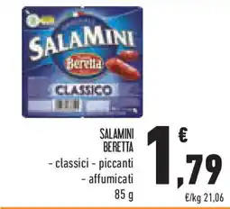 Conad Superstore Salamini BERETTA offerta