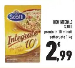 Conad Superstore Riso integrale SCOTTI offerta