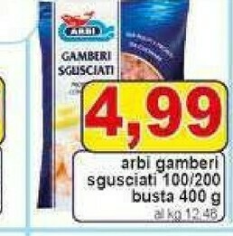 Pewex Gamberi offerta