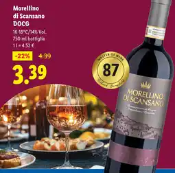 Lidl Morellino di Scansano DOCG offerta