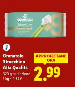 Lidl Granarolo Stracchino Alta Qualità offerta