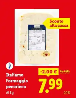 Lidl Italiamo Formaggio pecoricco offerta