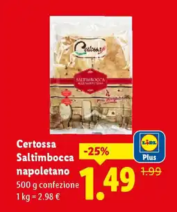 Lidl Certossa Saltimbocca napoletano offerta