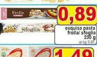 Pewex Pasta sfoglia offerta