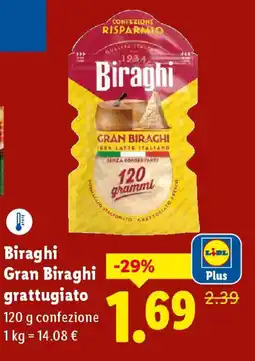 Lidl Biraghi Gran Biraghi grattugiato offerta