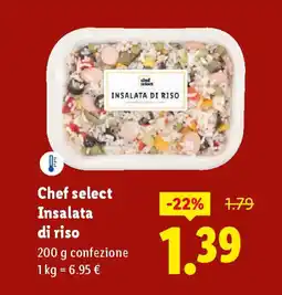 Lidl Chef select Insalata di riso offerta