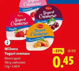 Lidl Millona Yogurt Cremoso offerta