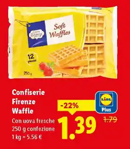 Lidl Confiserie Firenze Waffle offerta