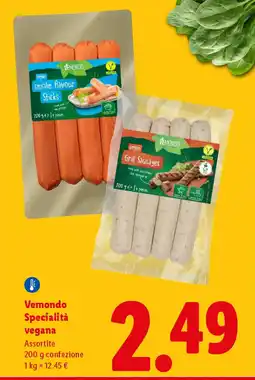 Lidl Vemondo Specialità vegana offerta
