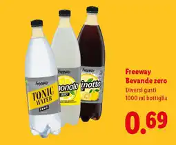 Lidl Freeway Bevande zero offerta