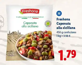 Lidl Freshona Caponata alla siciliana offerta