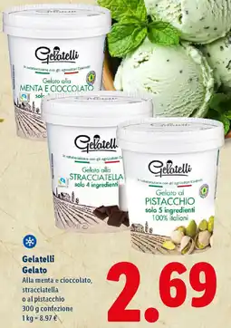 Lidl Gelatelli Gelato offerta