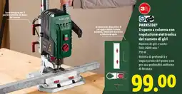 Lidl PARKSIDE Trapano a colonna con regolazione elettronica del numero di giri offerta