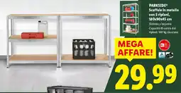 Lidl PARKSIDE Scaffale in metallo con 5 ripiani, 180x90x45 cm offerta