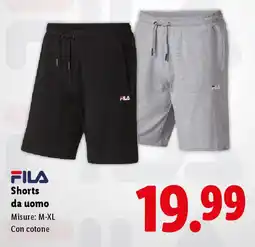 Lidl FILA Shorts da uomo offerta