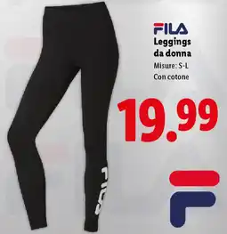 Lidl FILA Leggings da donna offerta