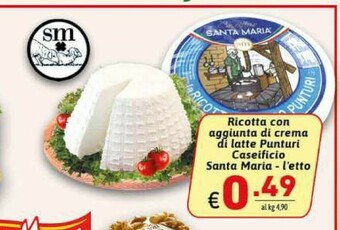 Ipercarni Ricotta offerta