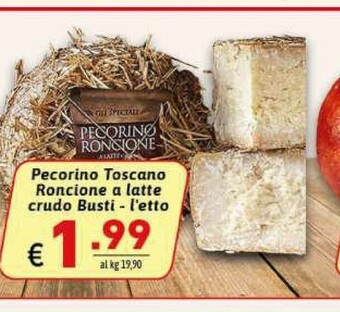 Ipercarni Pecorino offerta