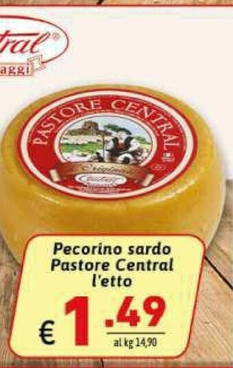 Ipercarni Pecorino offerta