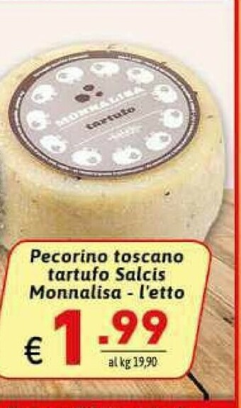 Ipercarni Pecorino offerta