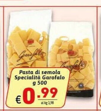 Ipercarni Pasta di semola offerta