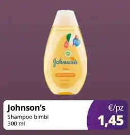 Acqua & Sapone Johnson’s offerta