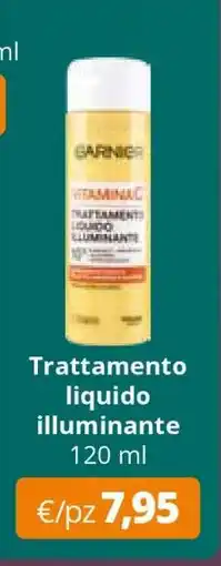 Acqua & Sapone Garnier Trattamento liquido illuminante offerta