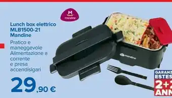 Carrefour Mlb1500-21 lunch box elettrico offerta