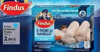 Carrefour 5 fiori di nasello 250 g(ml) offerta