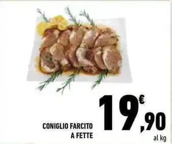 Conad Coniglio Farcito A Fette offerta